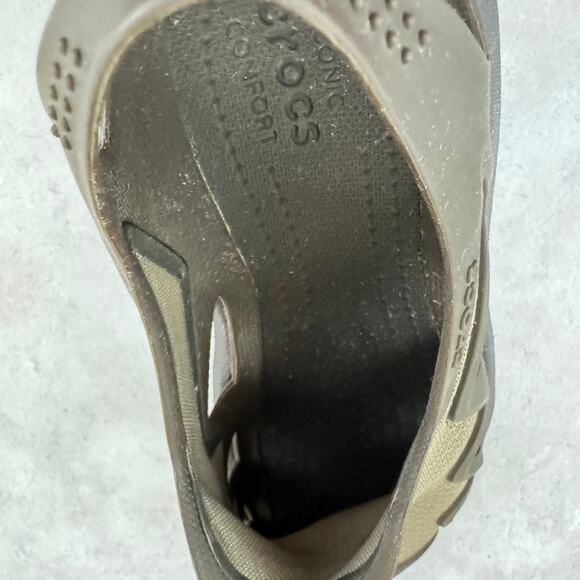 Crocs Swiftwater Mesh Wave Mens 10 Sandals Slip On Shoes Water Fishing 205701